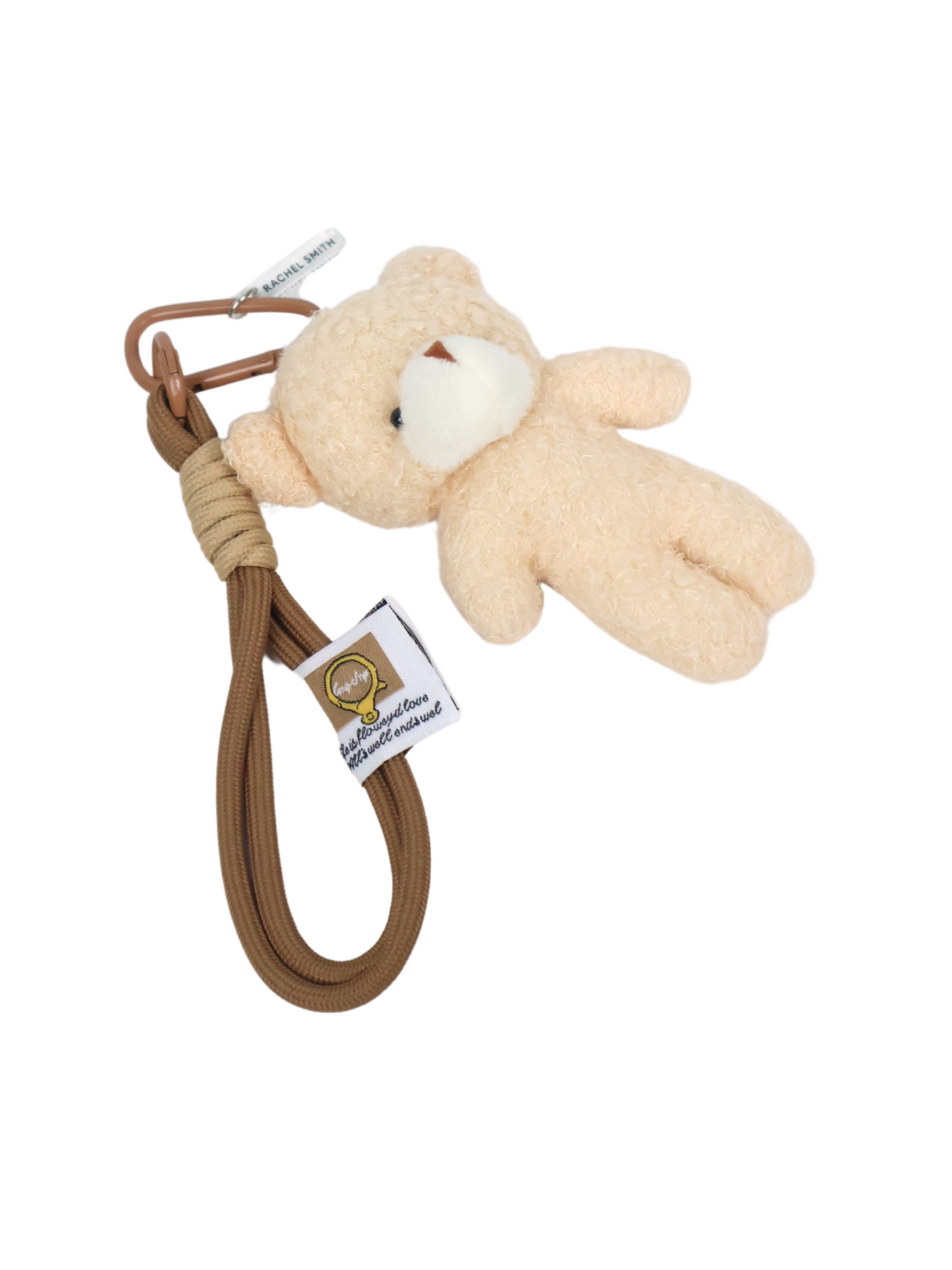 RS Bare Teddy Bear Bag Charm