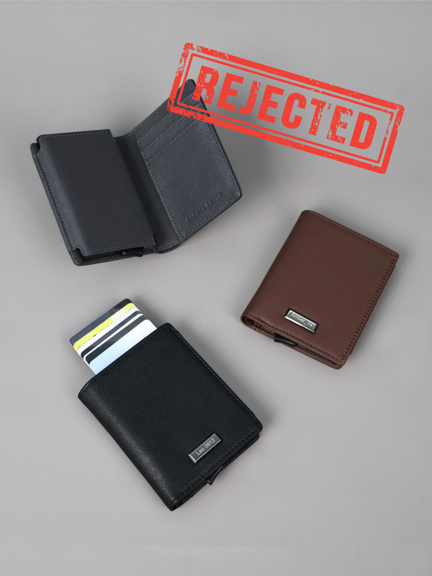 (Rejected Sales) Leo Pop Up Card Wallet