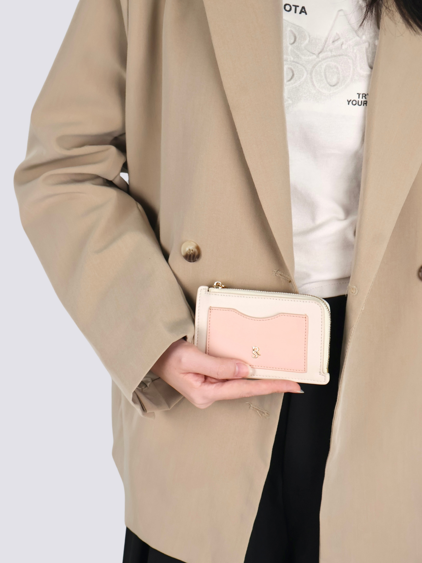 Rico Two-Tone Card Holder