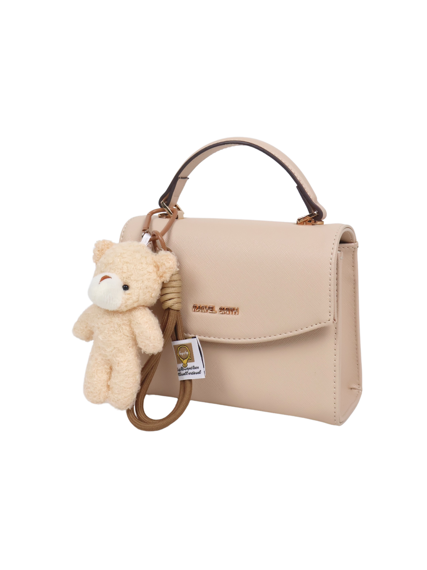 RS Bare Teddy Bear Bag Charm