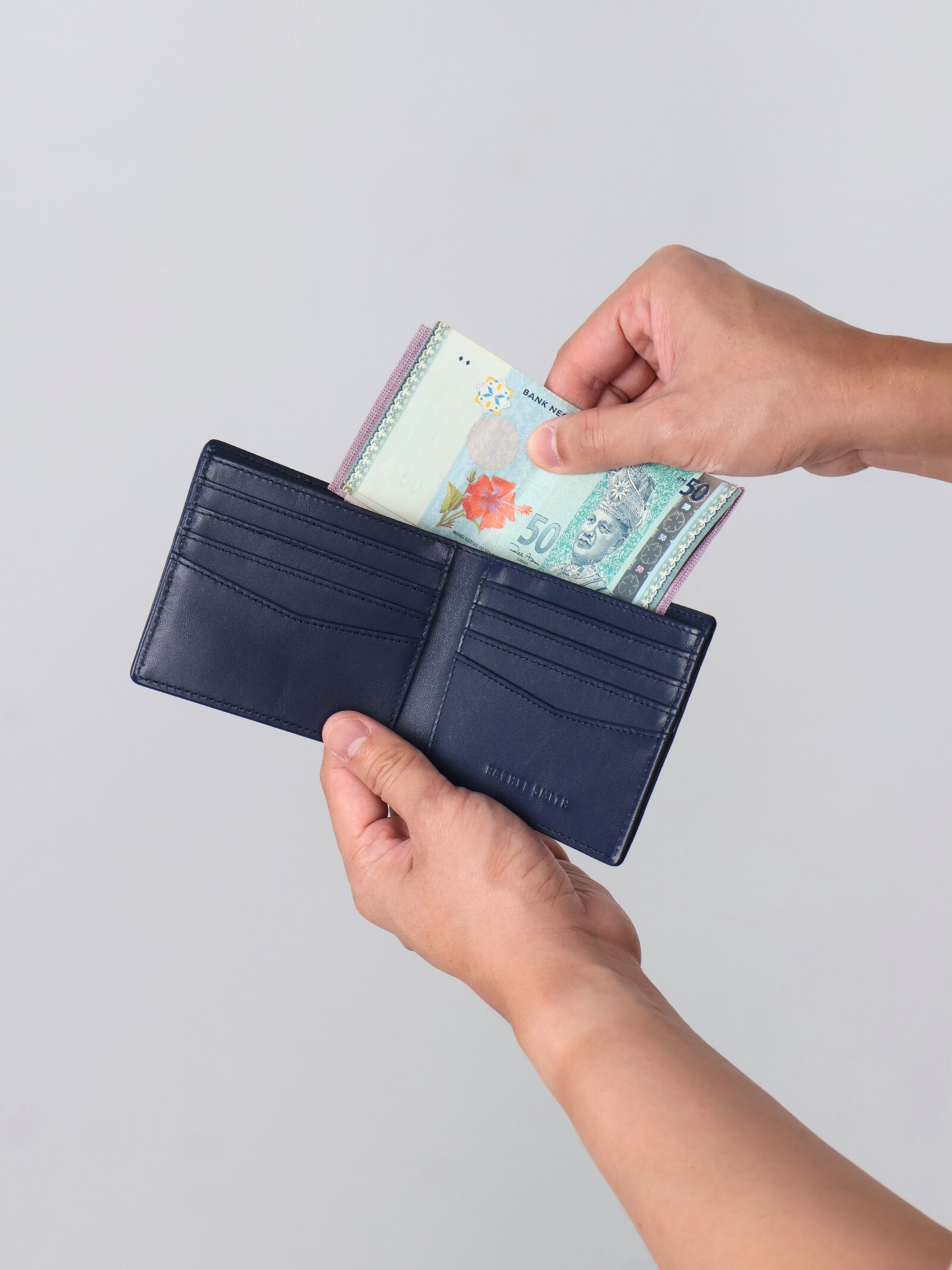 Eden Genuine Leather 10 card Slots Wallet