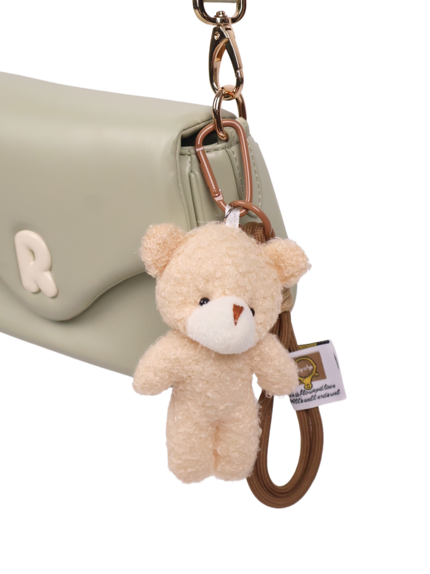 RS Bare Teddy Bear Bag Charm