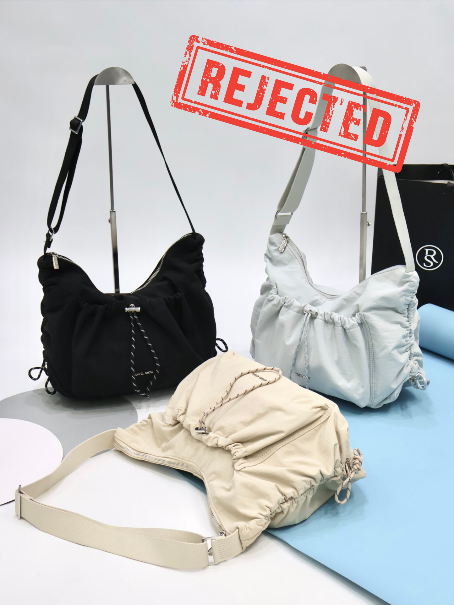 (Rejected Sales) Eleen Drawstring Puff Bag