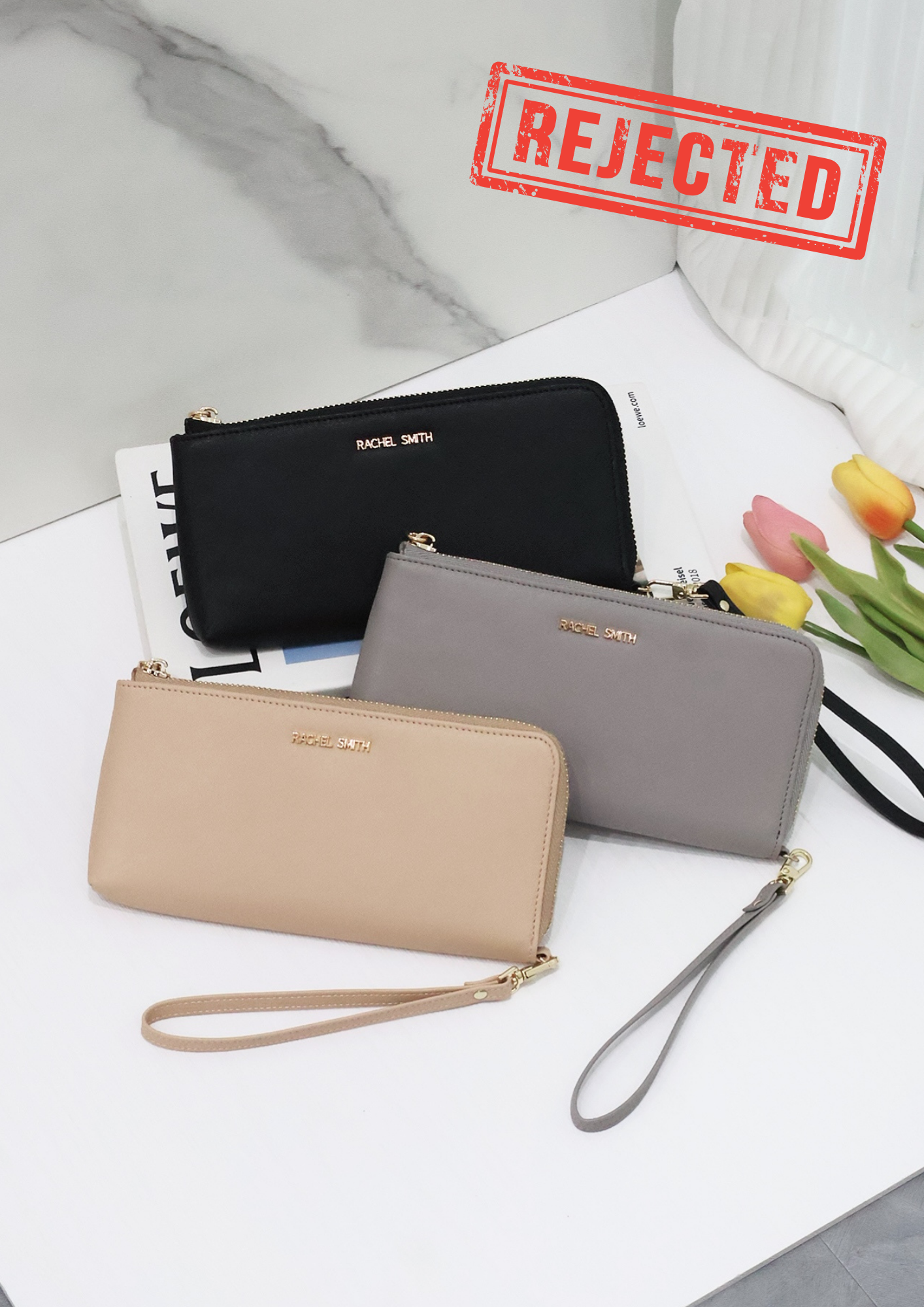 (Rejected Sales) Megan Wristlet Long Wallet