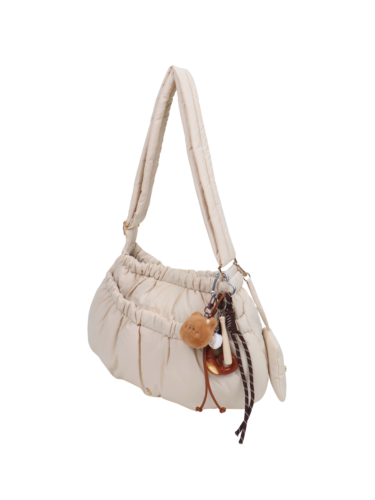 RS Baseball Bear Bag Charm