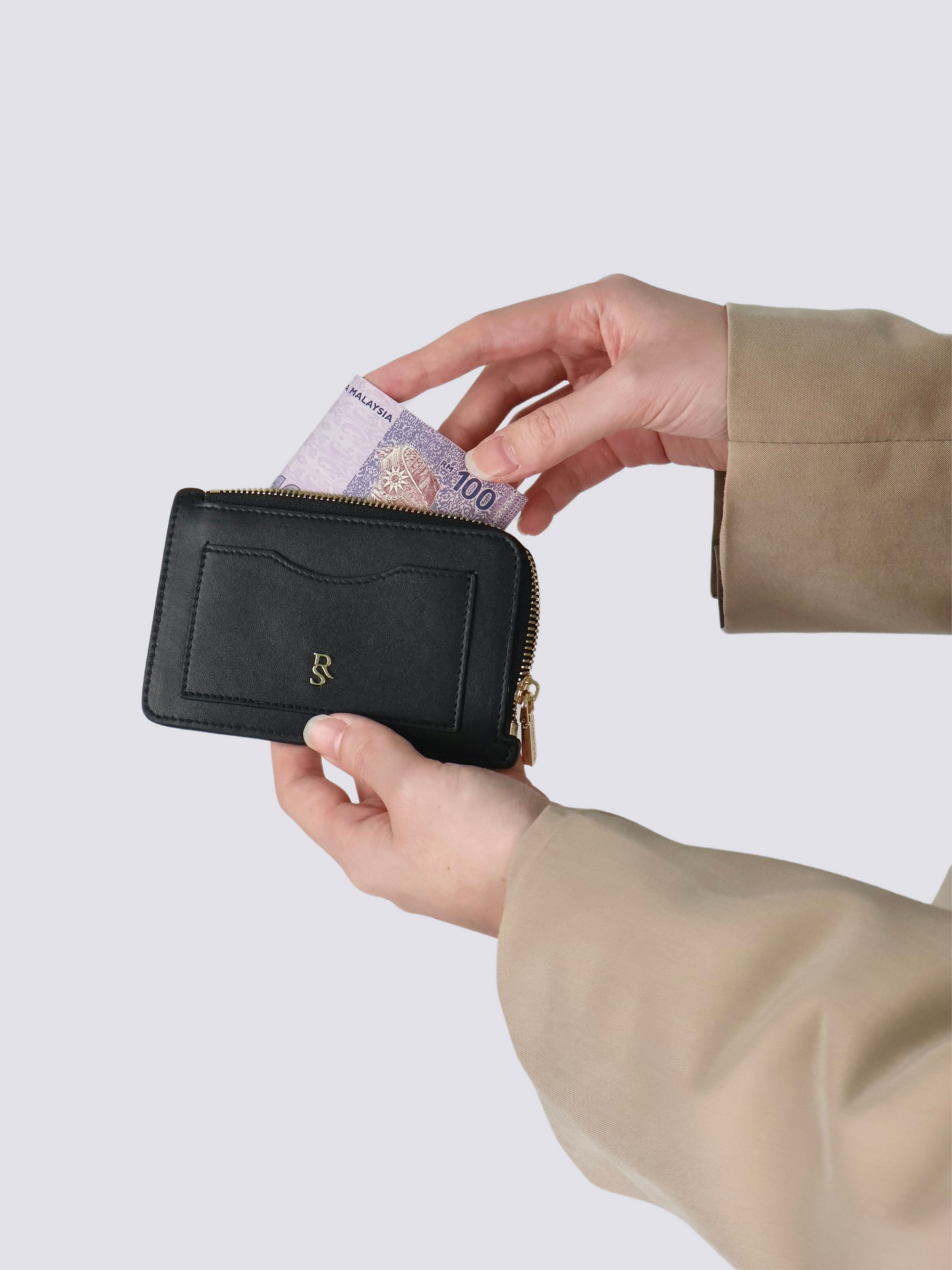 Rico Two-Tone Card Holder