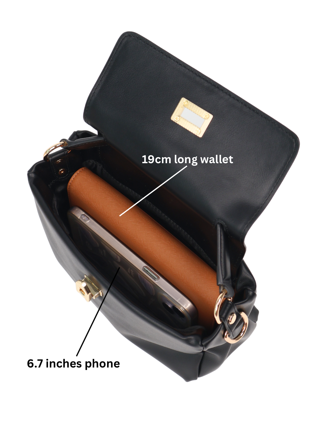 Jennie Crossbody Sling Bag