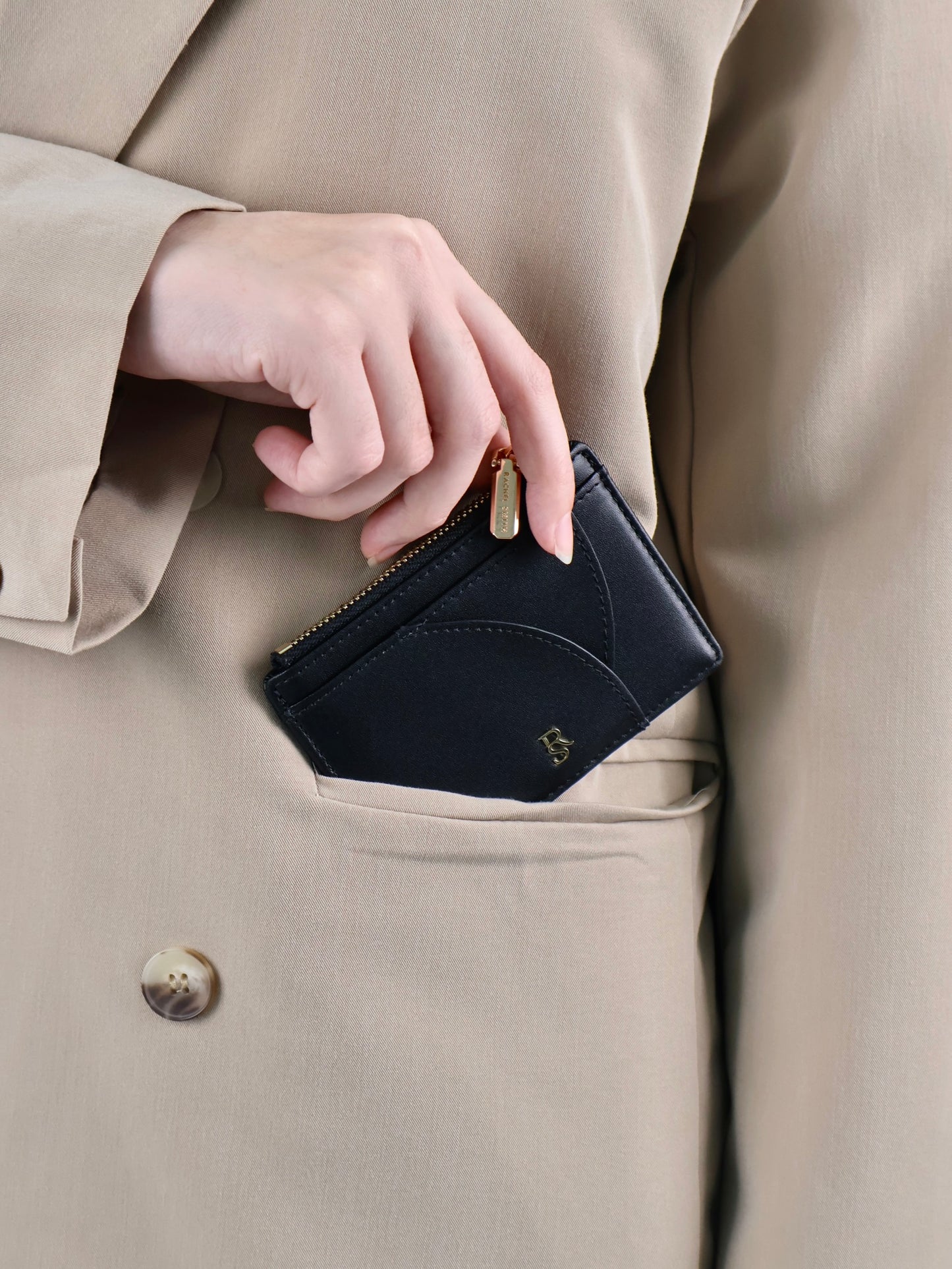 Remi Zipper Card Holder