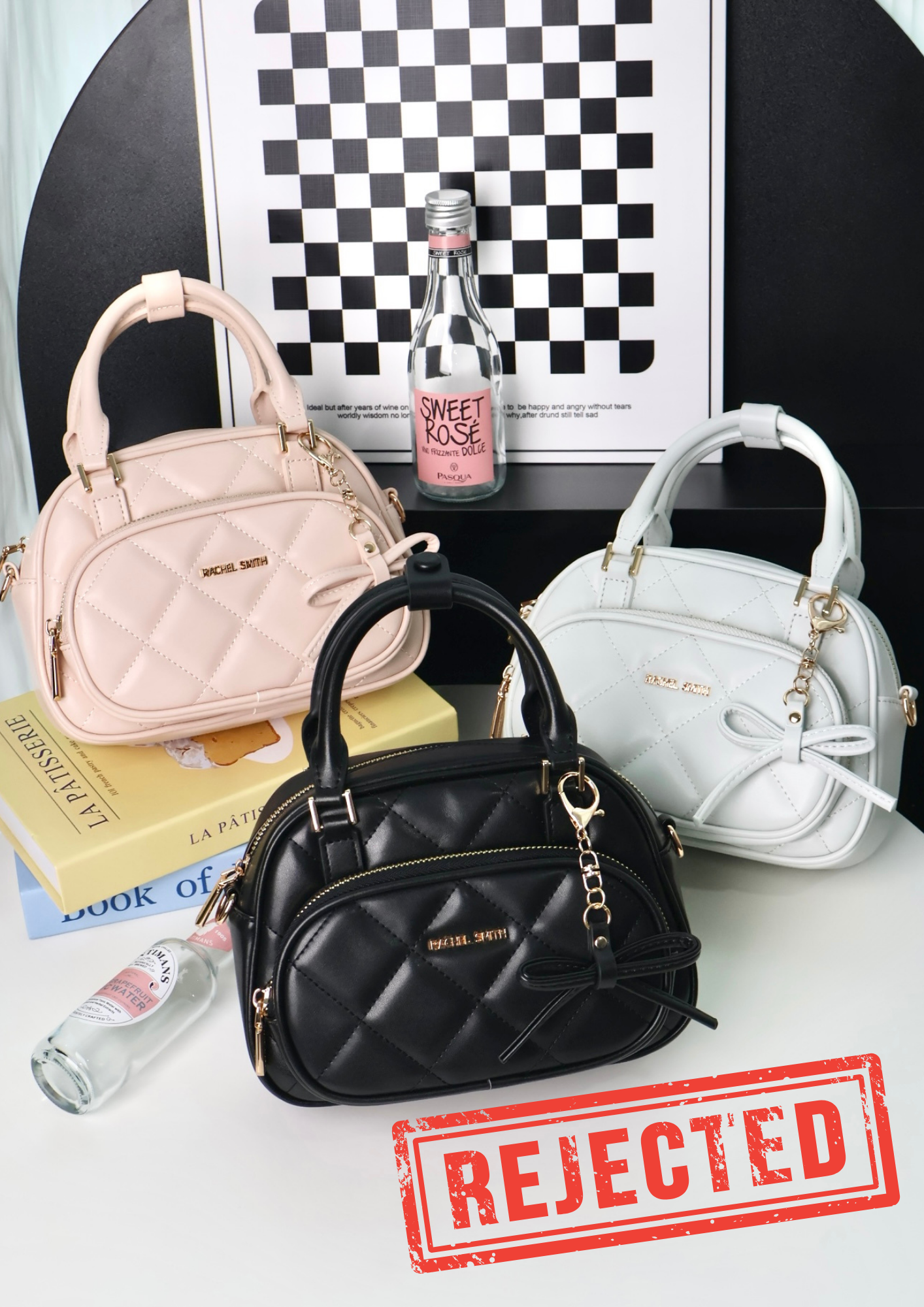 (Rejected Sales) Tami Quilted Crossbody Sling Bag