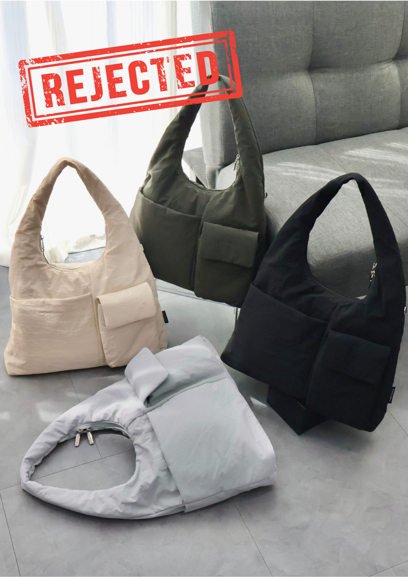 (Rejected Sales) Yoona Nylon Tote Bag