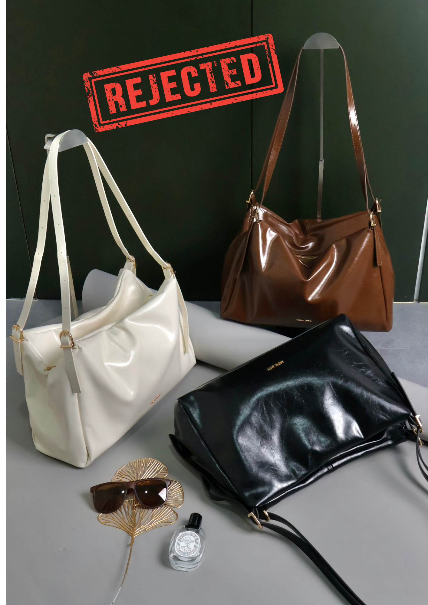 (Rejected Sales) Jovane Slouchy Tote Bag