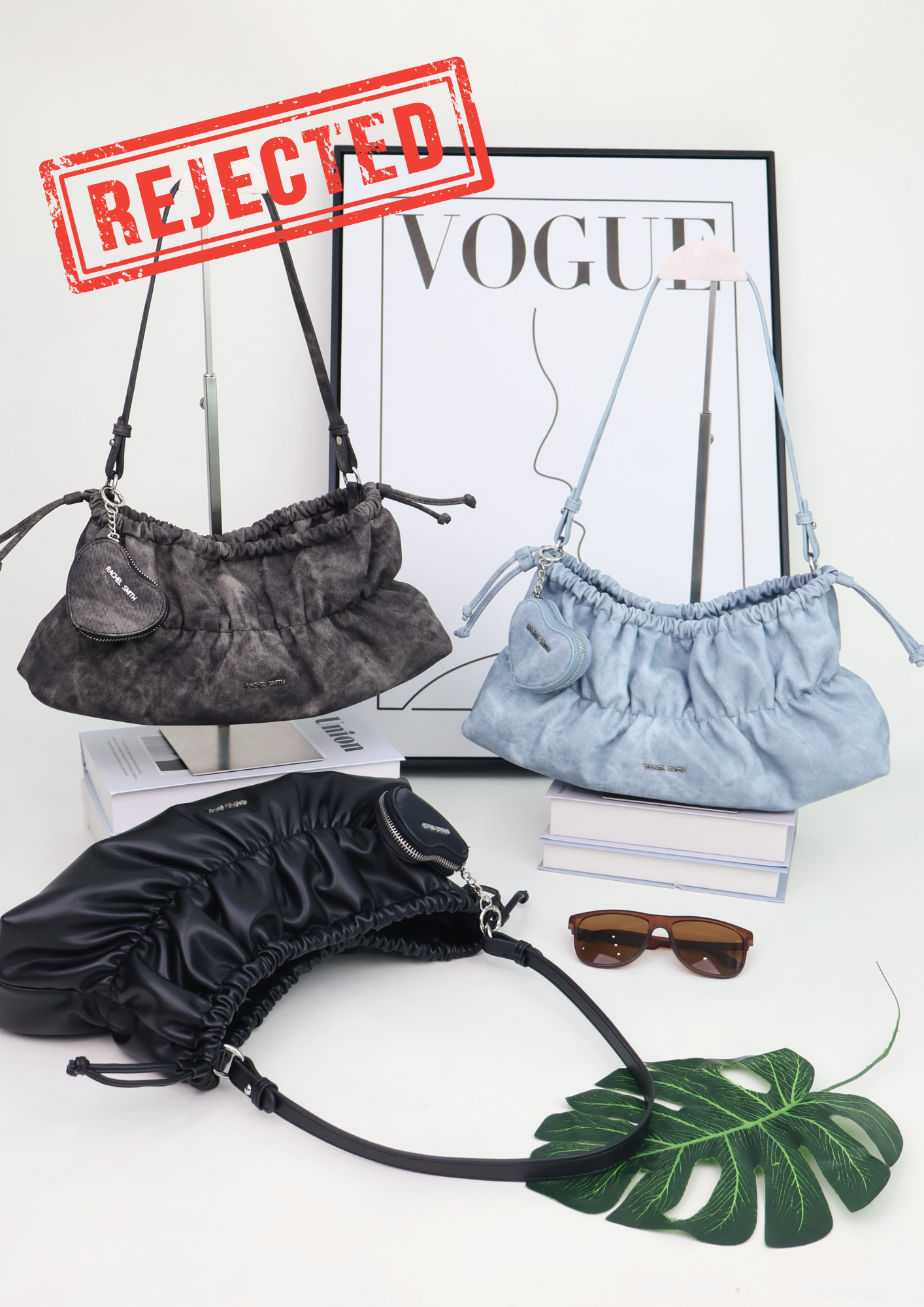 (Rejected Sales) Ella Pleated Shoulder Bag