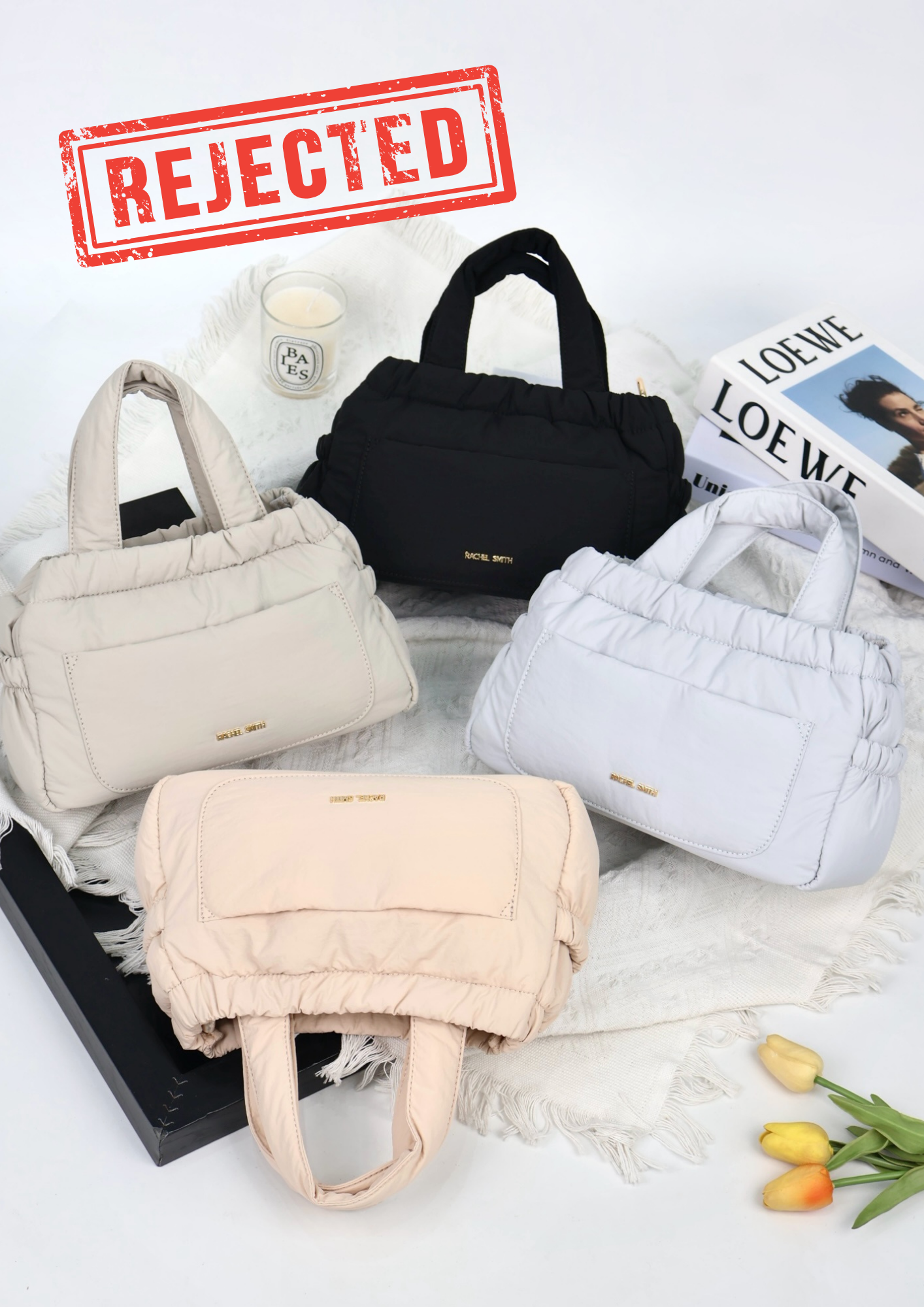 (Rejected Sales) Penny Small Puff Bag