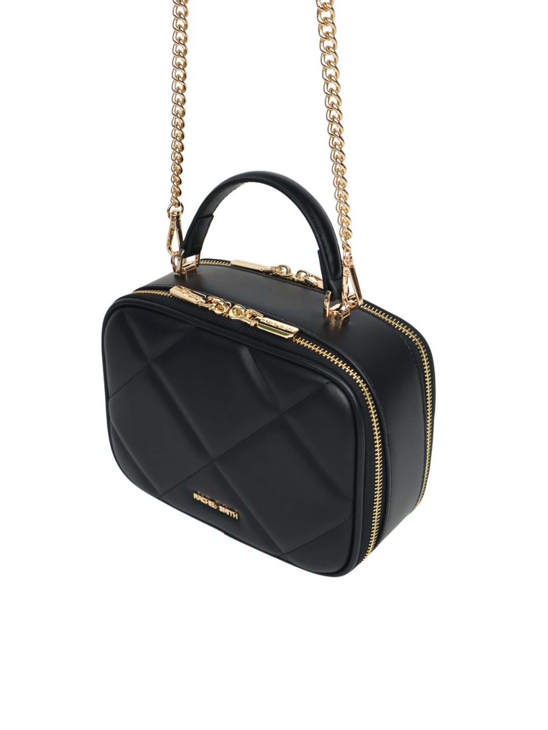Hebe Quilted Boxy Crossbody Bag