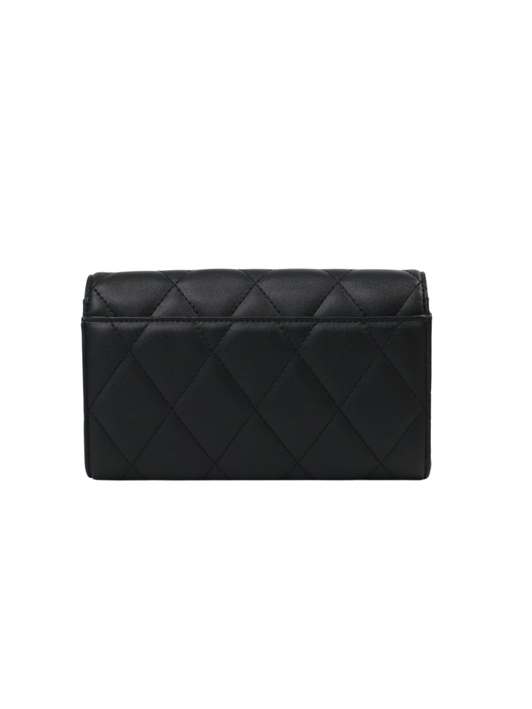 Krystal Quilted Wallet On Chain
