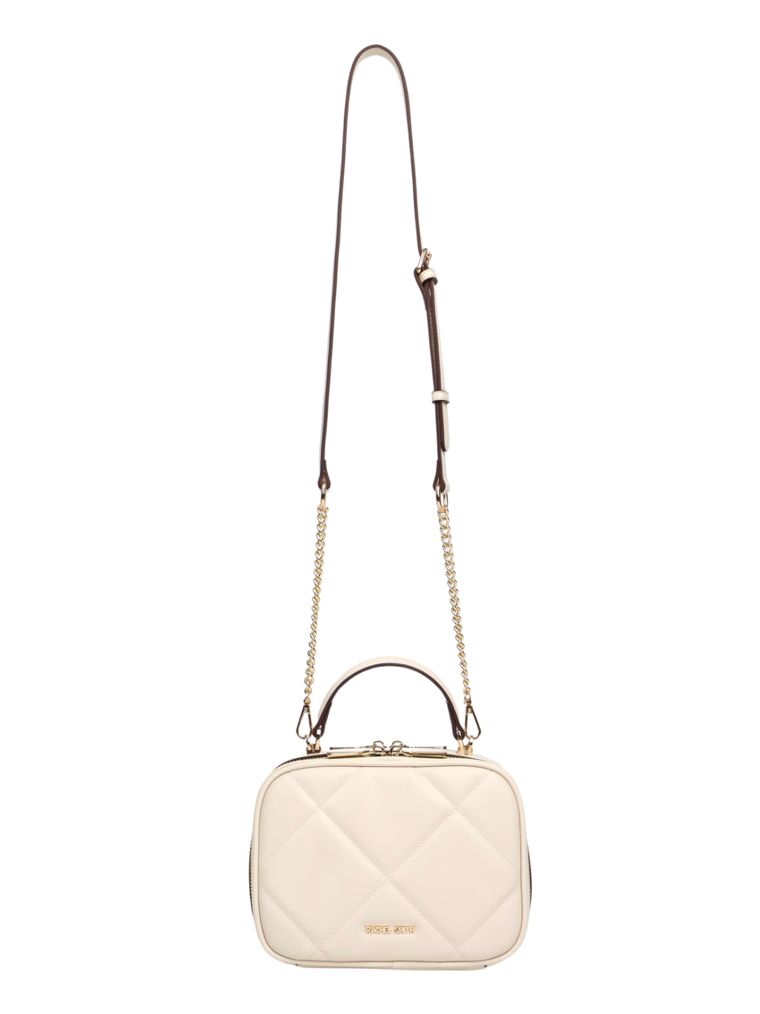 Hebe Quilted Boxy Crossbody Bag
