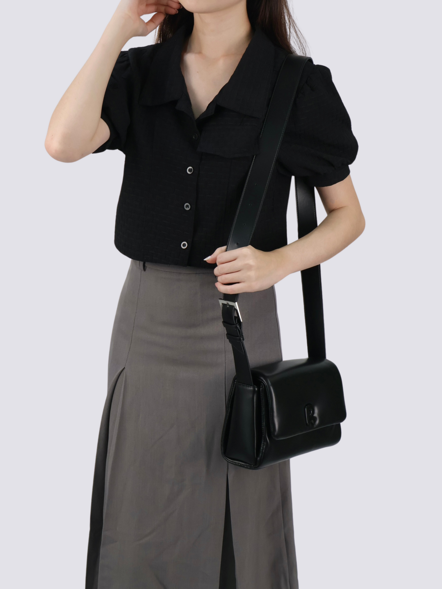 Mina Cloudy Crossbody Bag