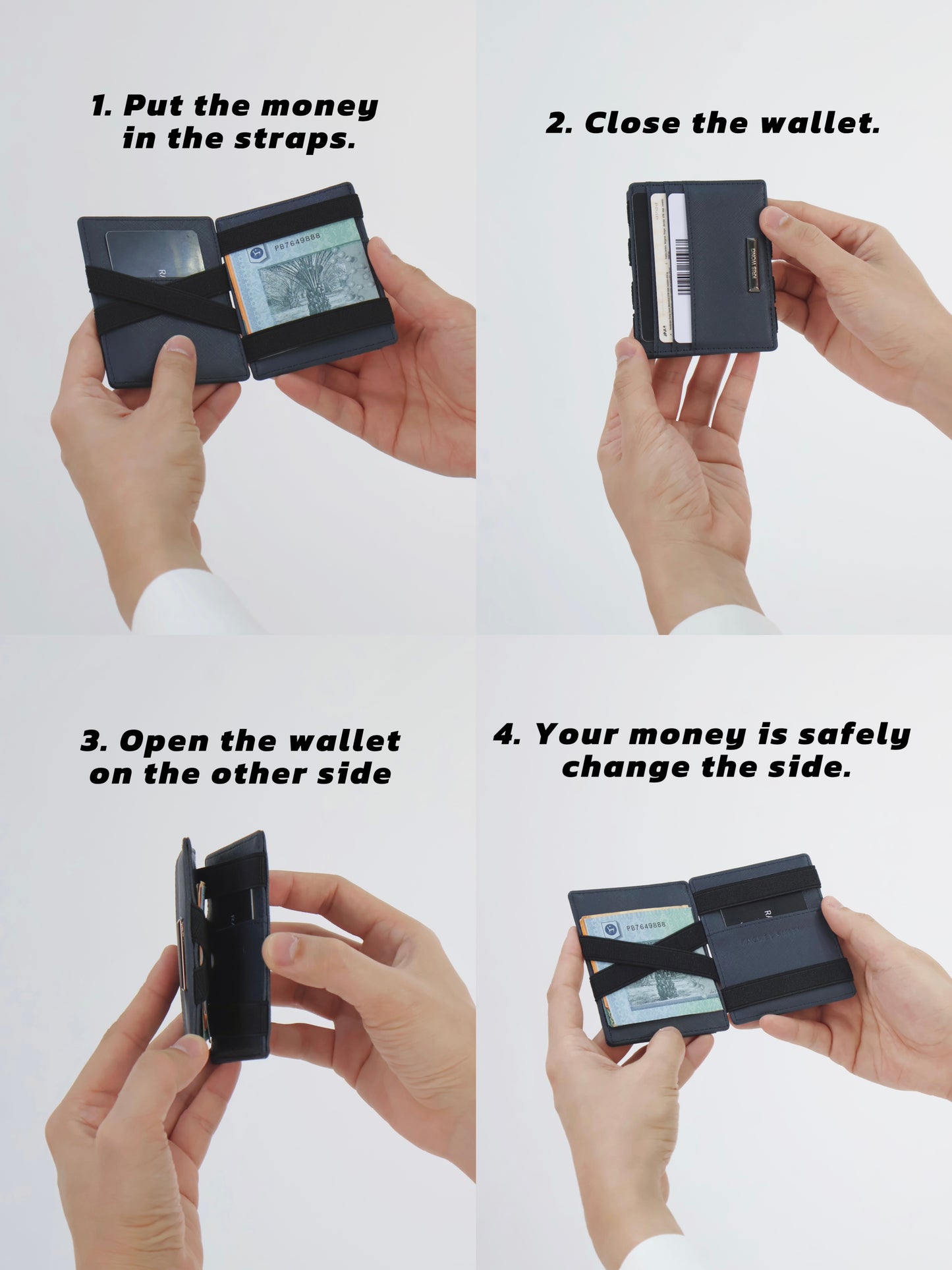 Jack Flip Magic Card Wallet