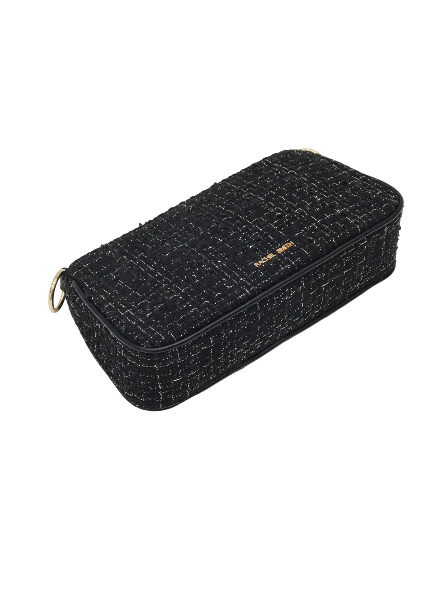 Ceci Tweed Hobo Shoulder Bag