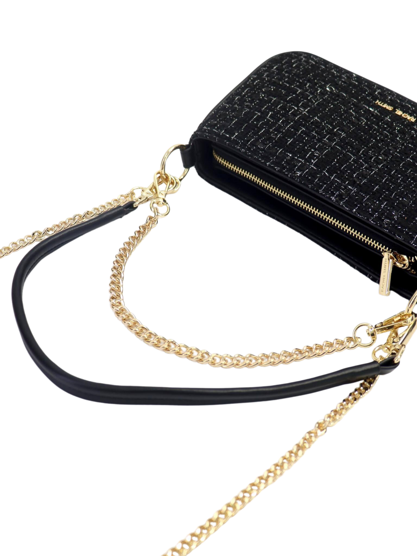 Ceci Tweed Hobo Shoulder Bag