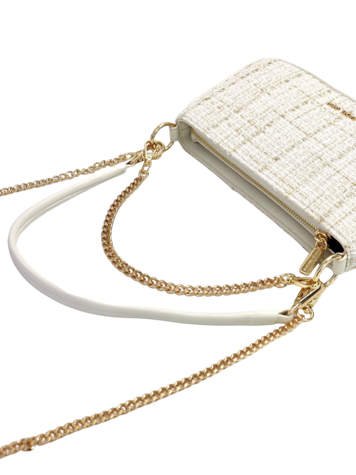 Ceci Tweed Hobo Shoulder Bag