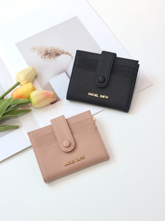 Miya Snap Button Short Wallet