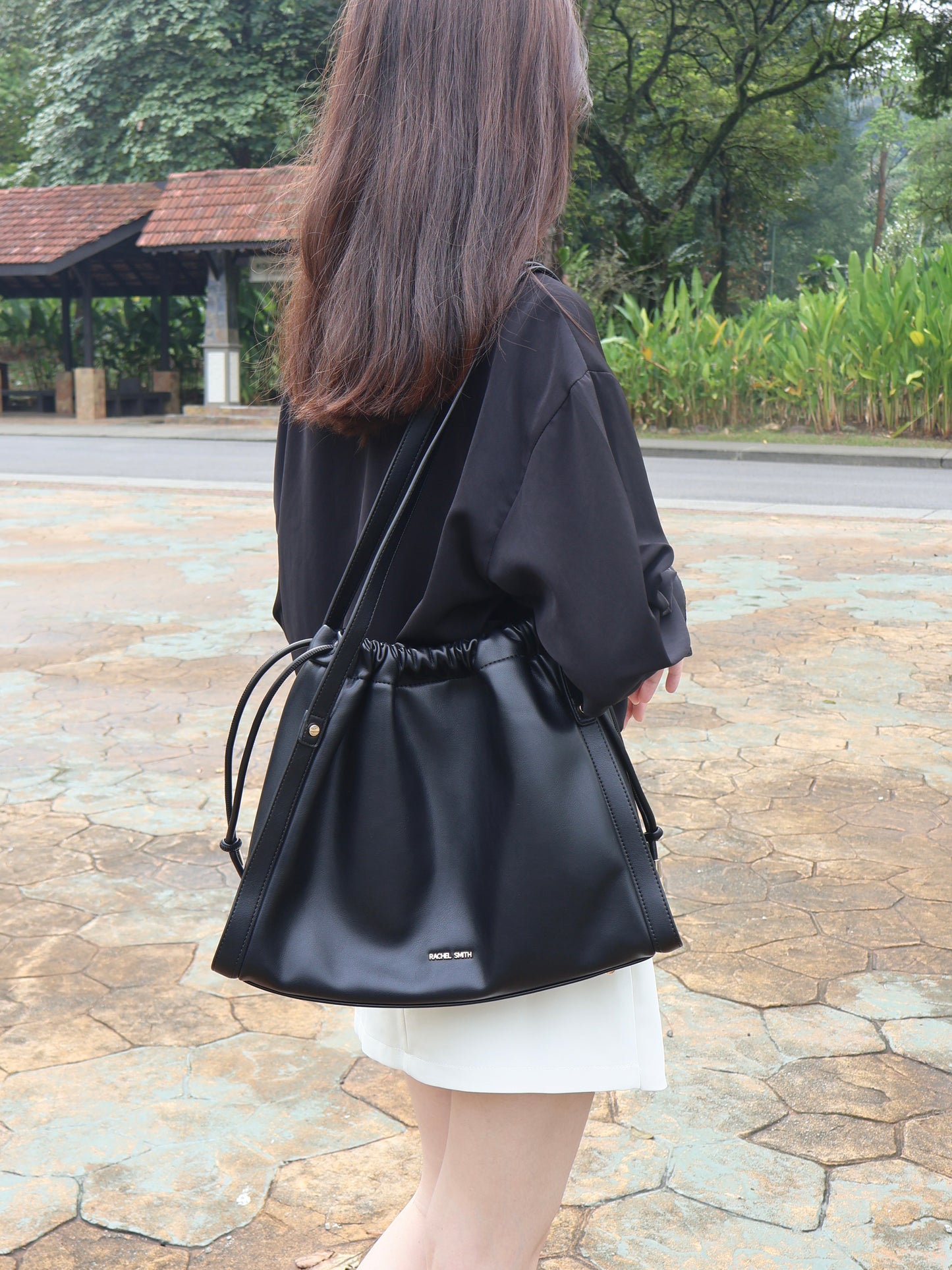 Jane Drawstring Tote Bag