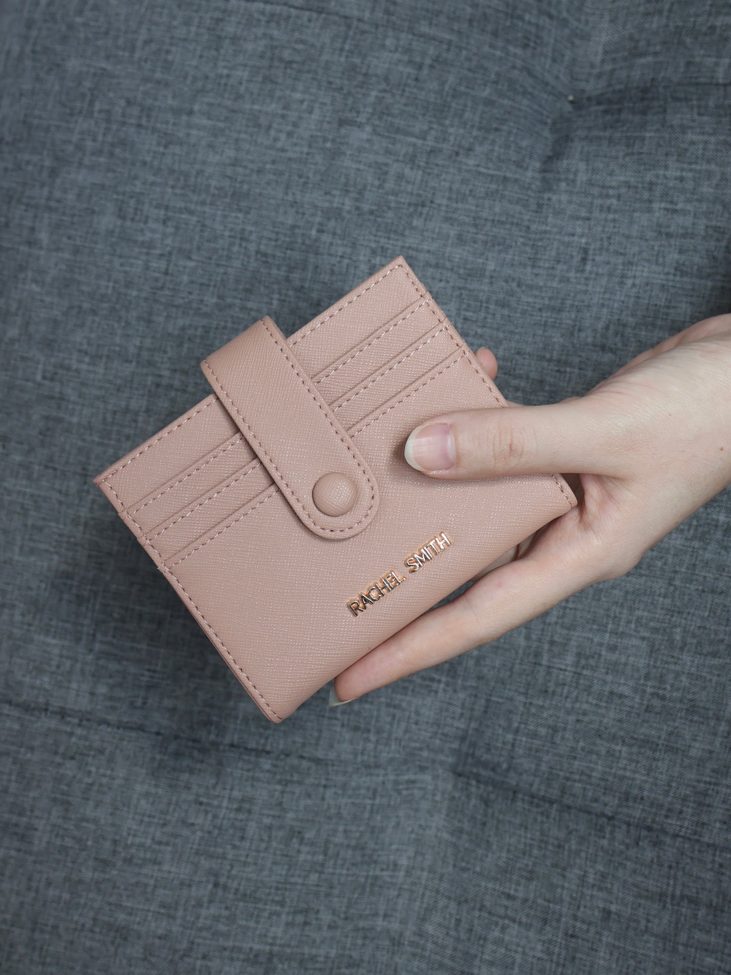 Miya Snap Button Short Wallet