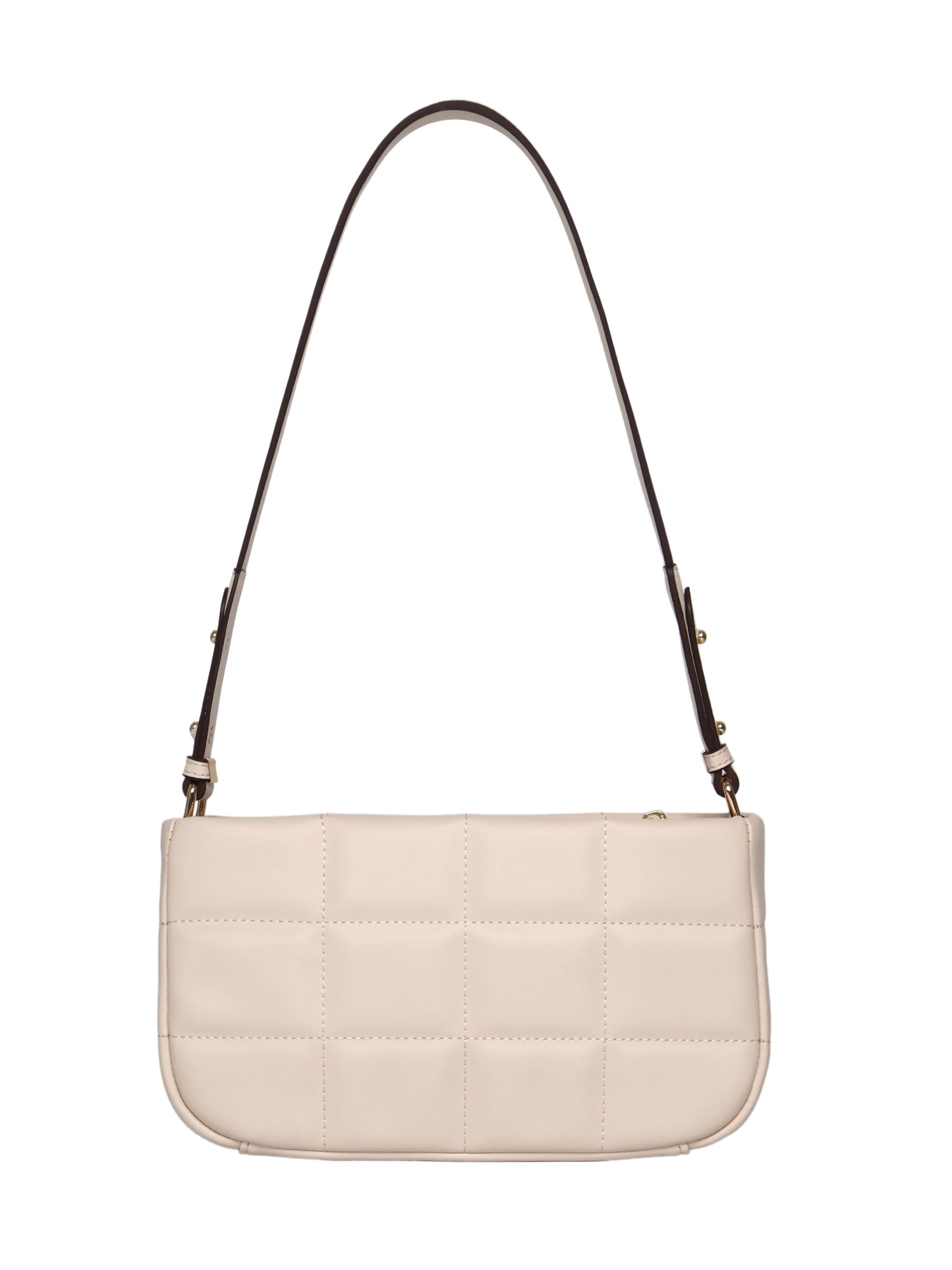 Nancy Square Grid Hobo Bag