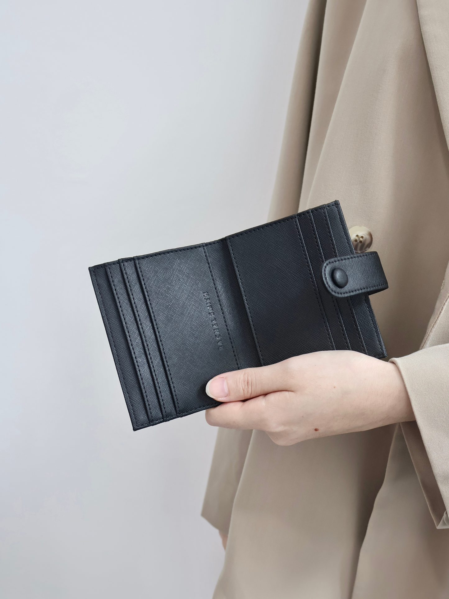 Miya Snap Button Short Wallet