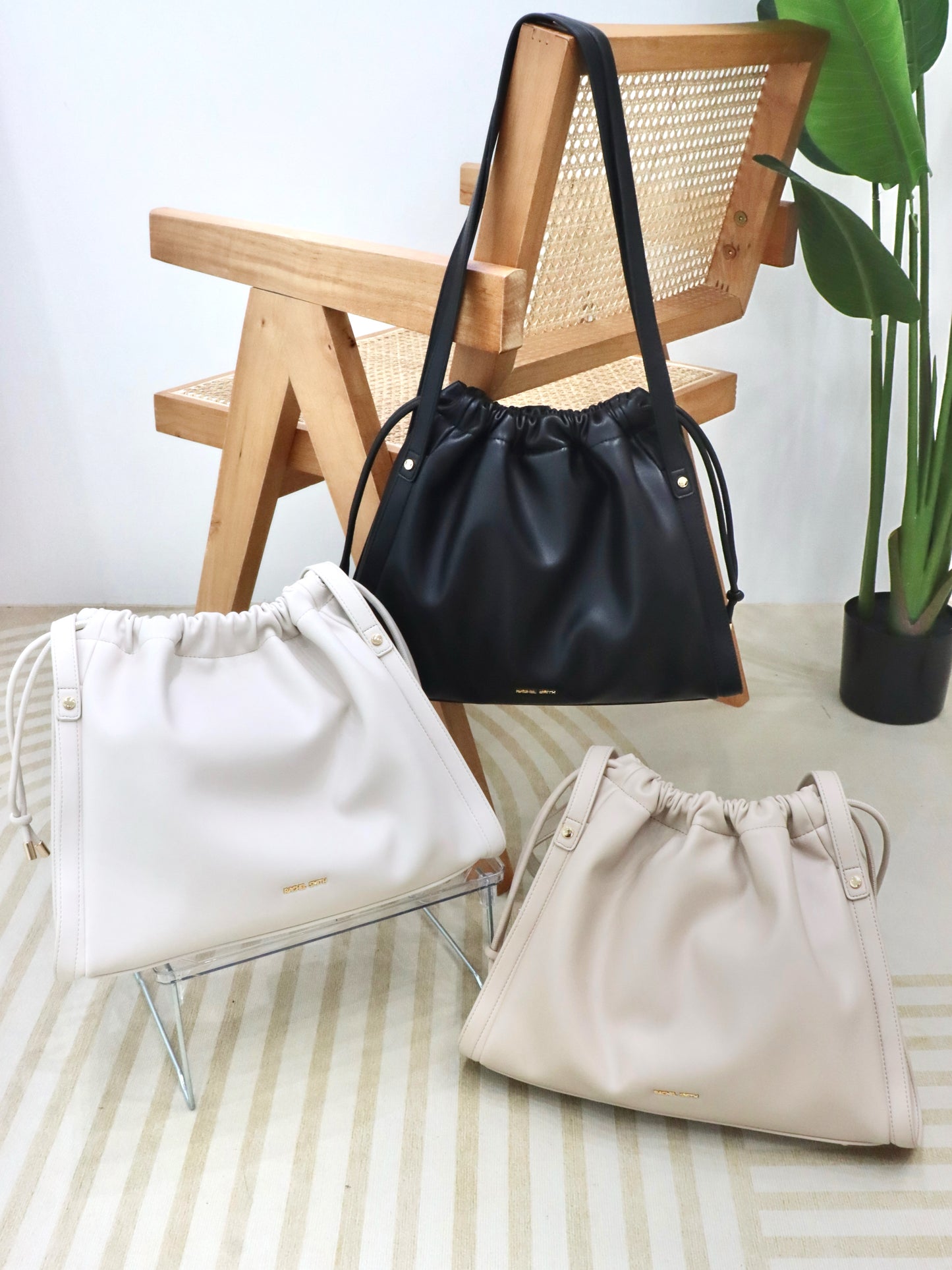 Jane Drawstring Tote Bag