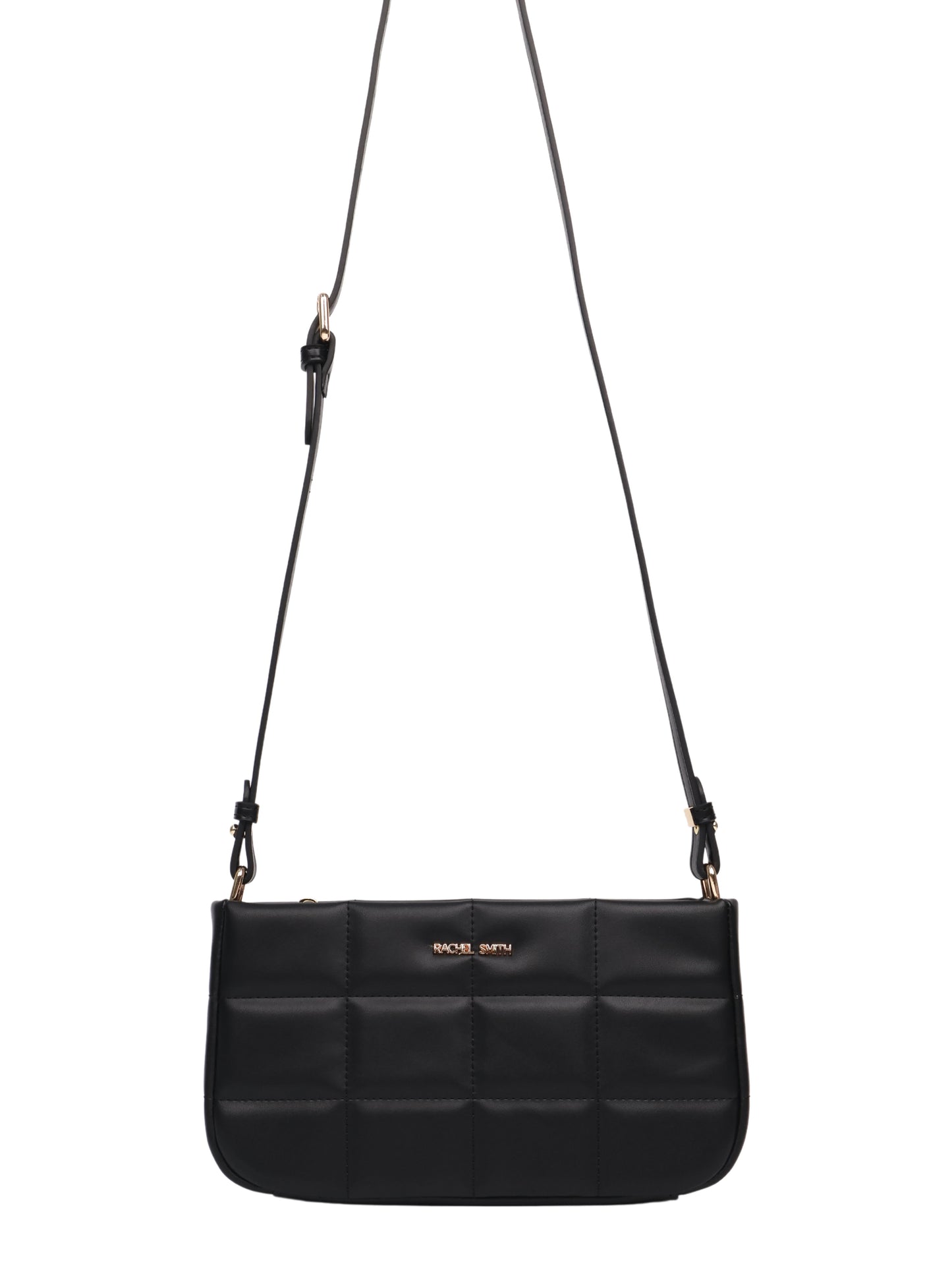Nancy Square Grid Hobo Bag
