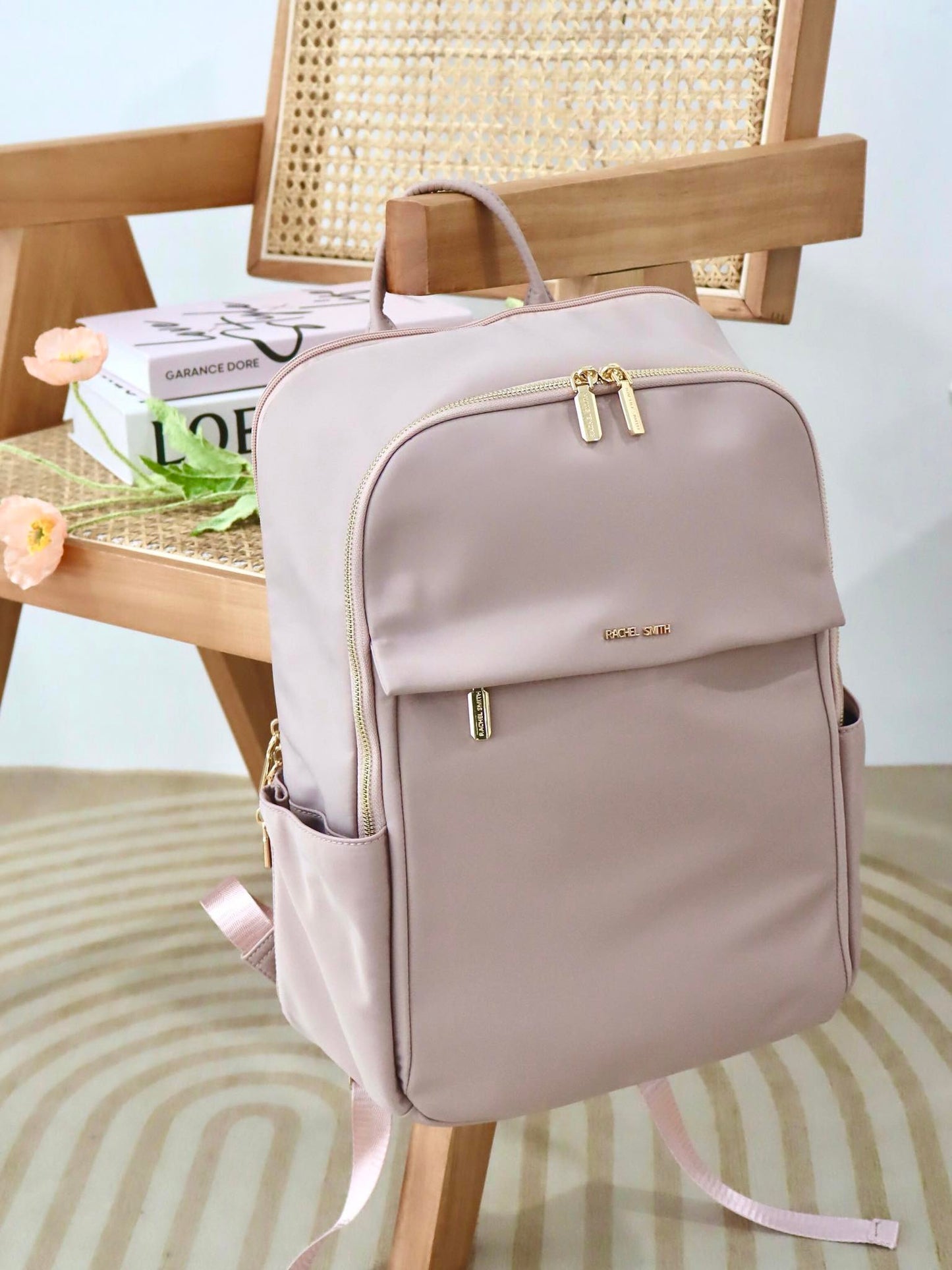 Zoe Large Nylon Backpack