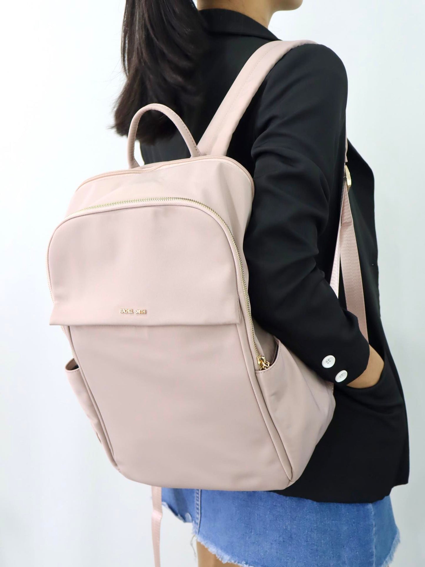 Zoe Large Nylon Backpack