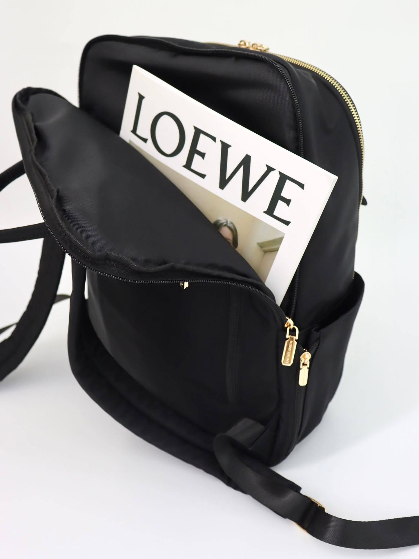 Zoe Large Nylon Backpack