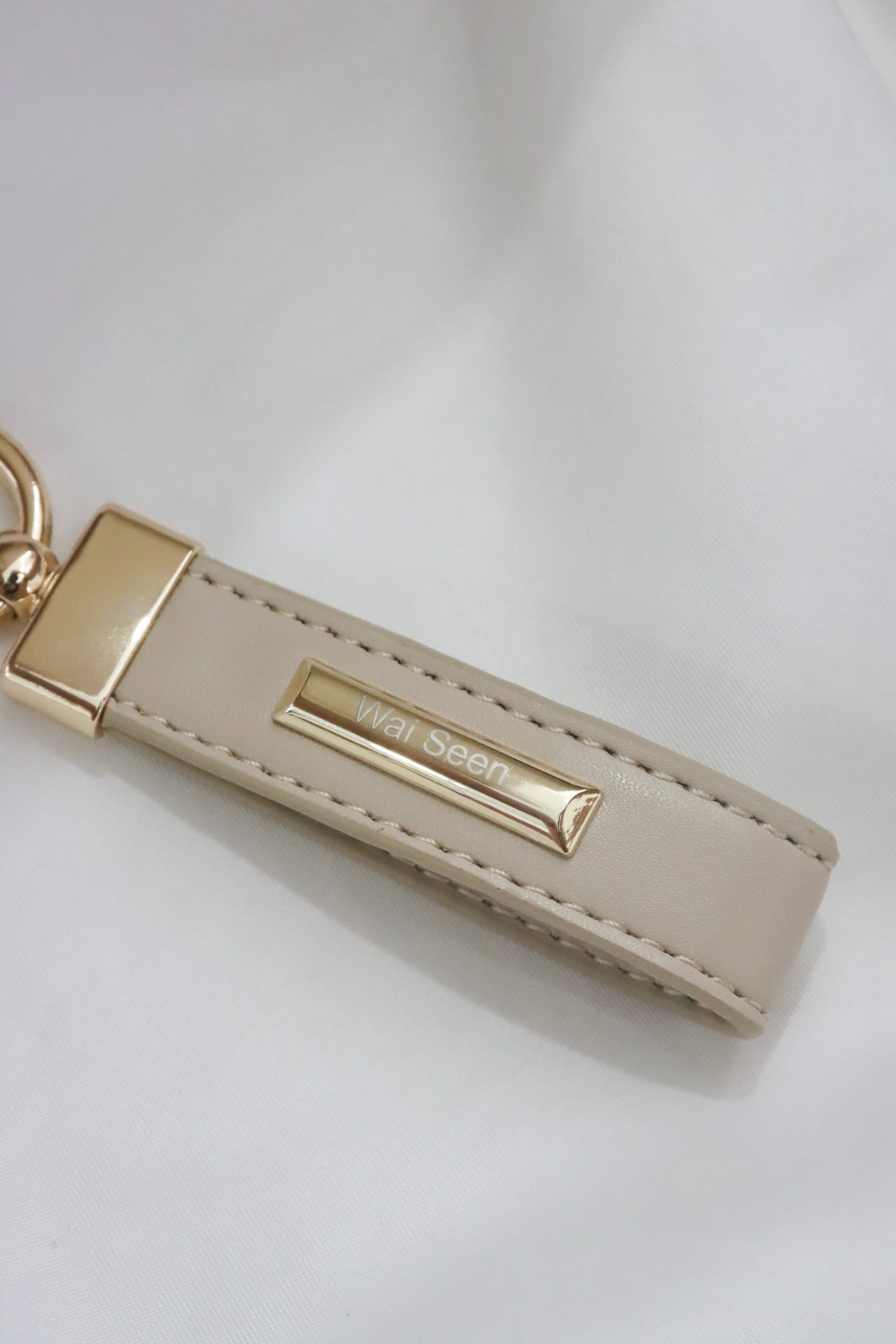 RS Engraving Leather Keychain