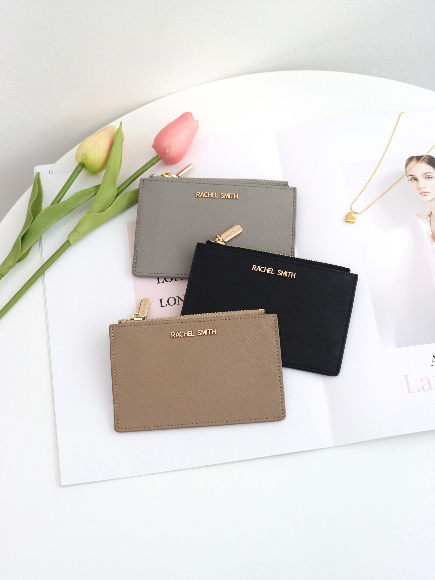Kate Zip Card Holder