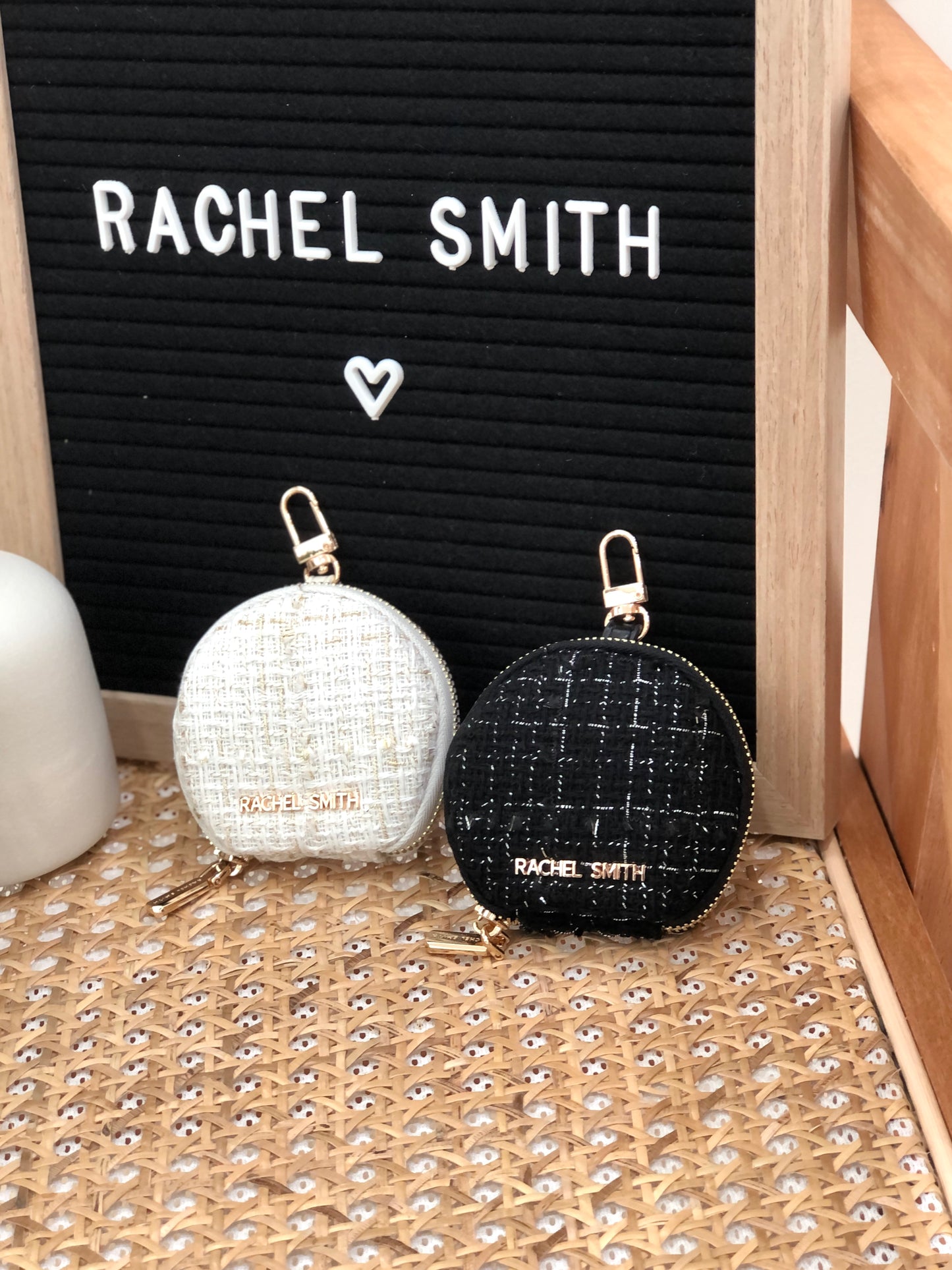 Coco Mini Tweed Coin Purse