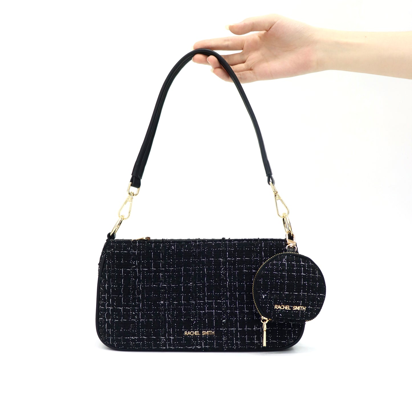 Coco Mini Tweed Coin Purse
