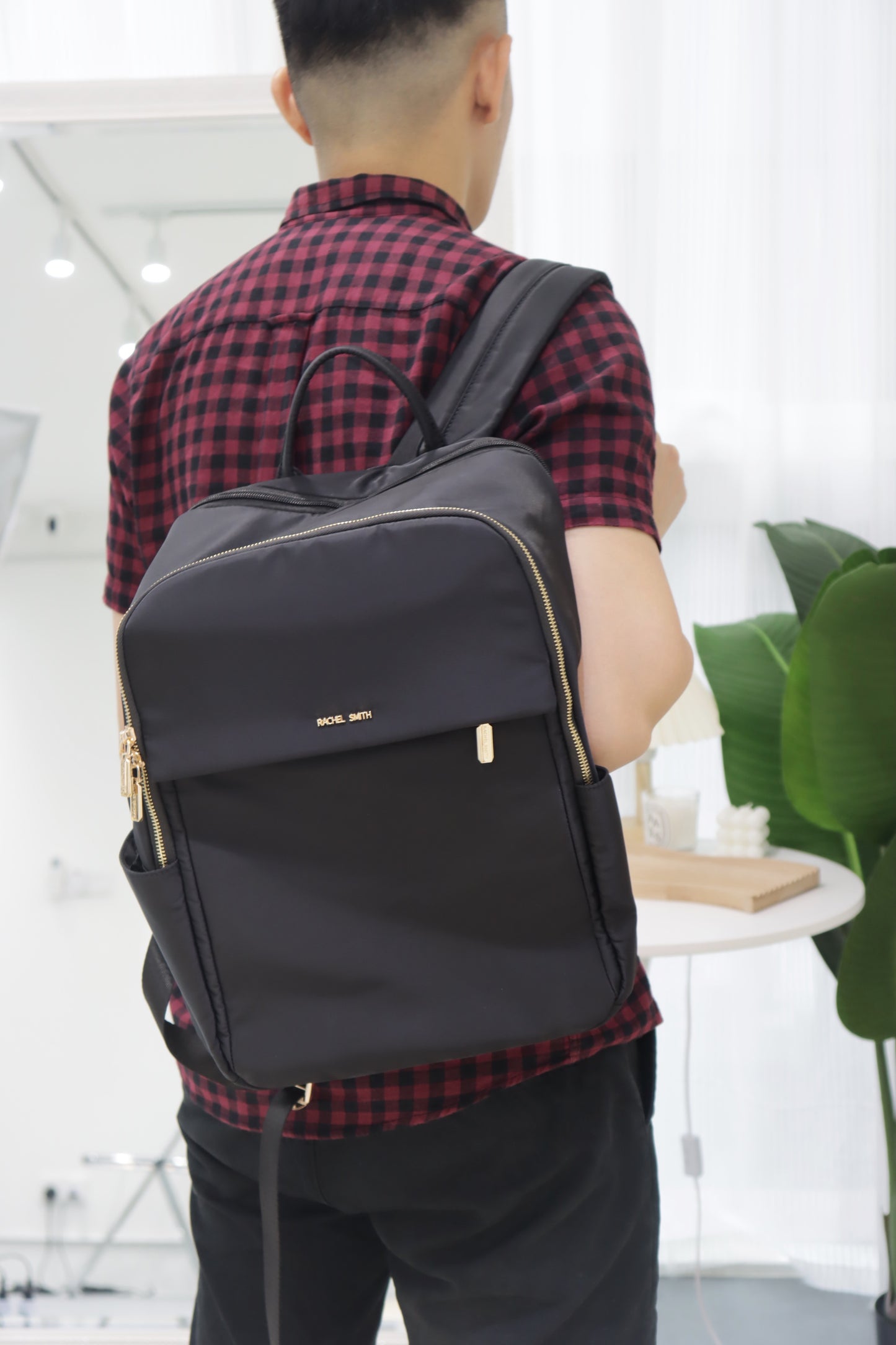 Zoe Large Nylon Backpack