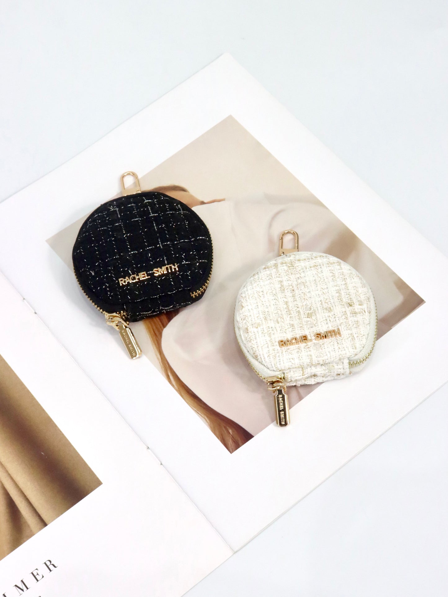 Coco Mini Tweed Coin Purse