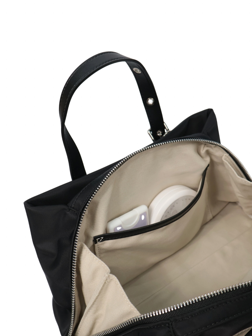Sabrina Nylon Small Tote Bag