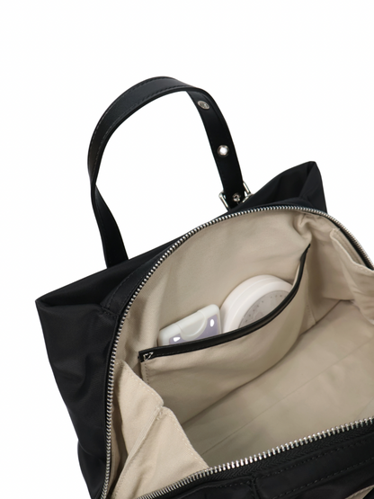 Sabrina Nylon Small Tote Bag