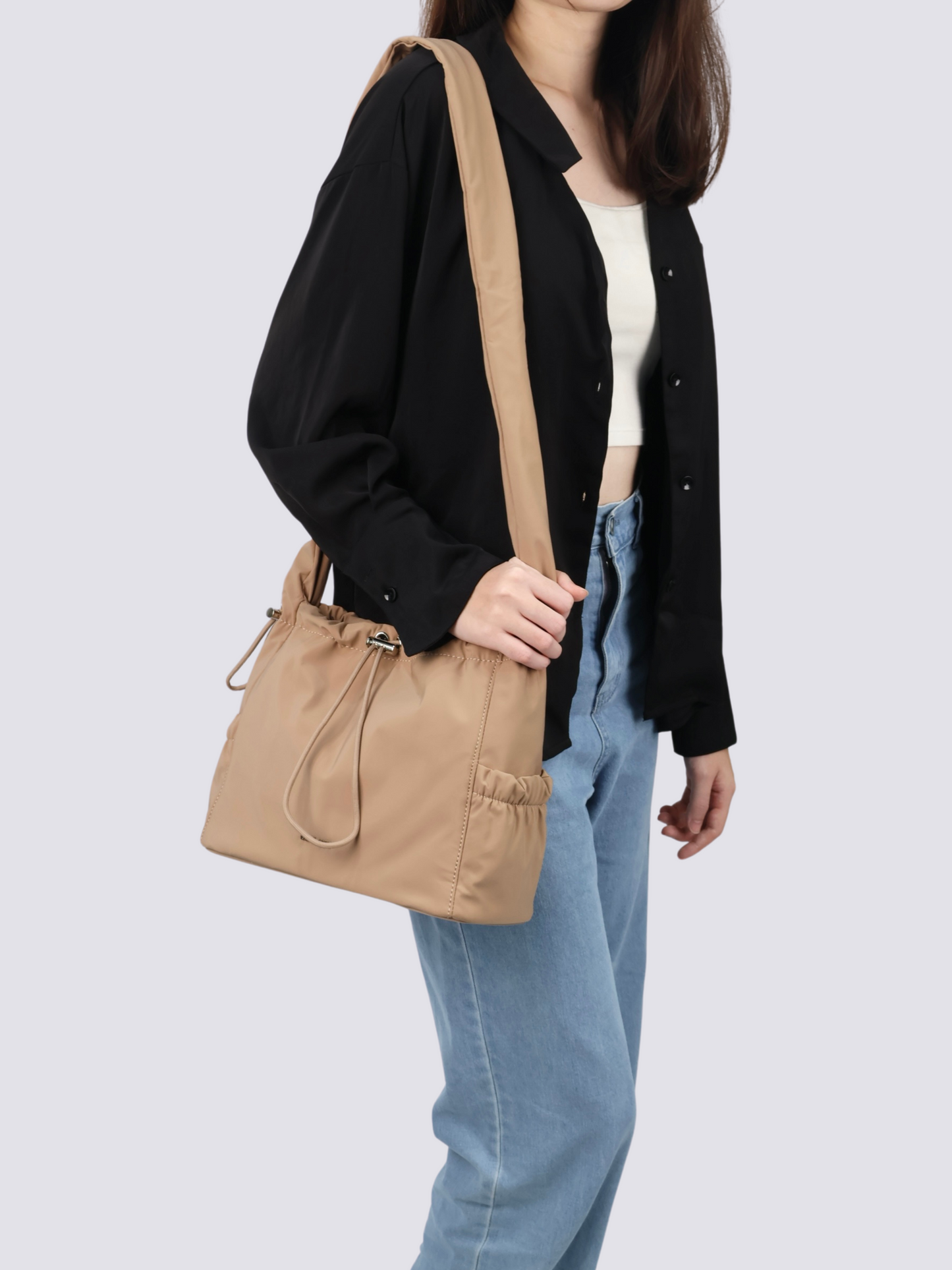 Lola Nylon Crossbody Bag