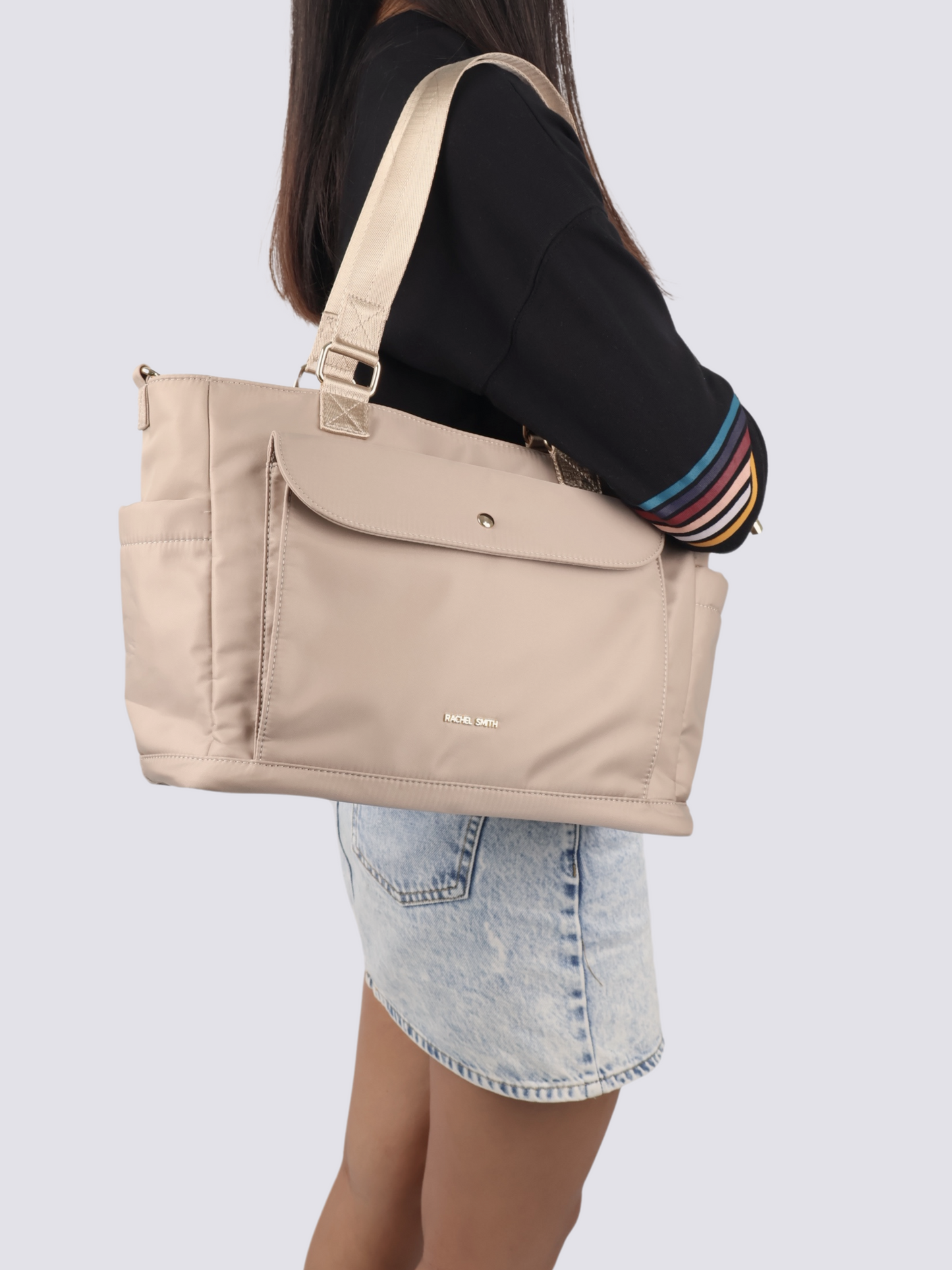 Camilia Nylon Tote Bag