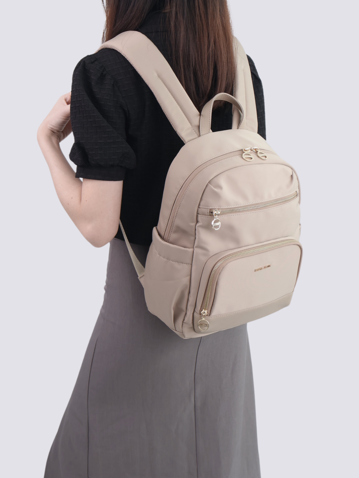 Selina Medium Nylon Backpack – Rachel Smith Designer Sdn Bhd