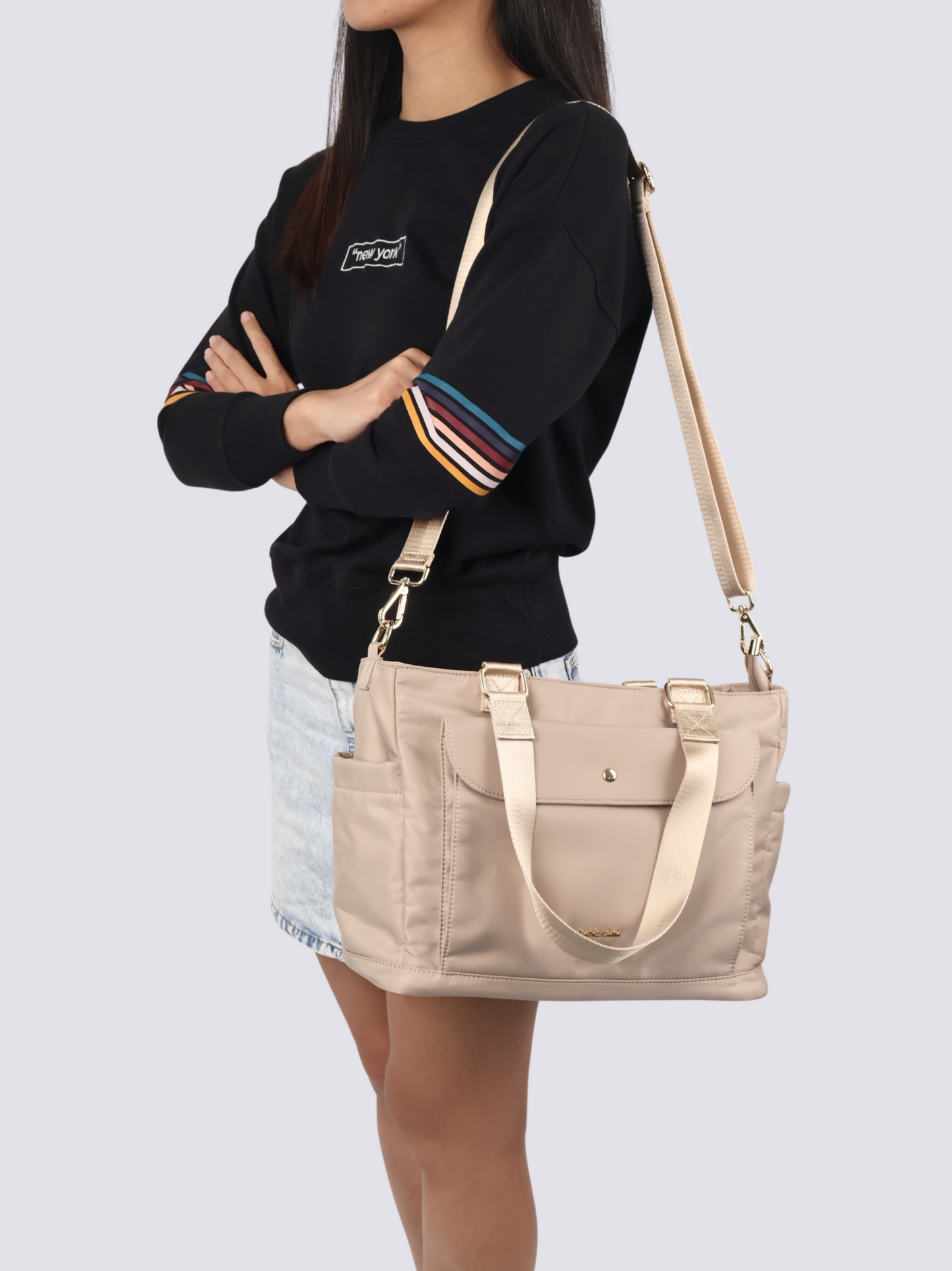 Camilia Nylon Tote Bag