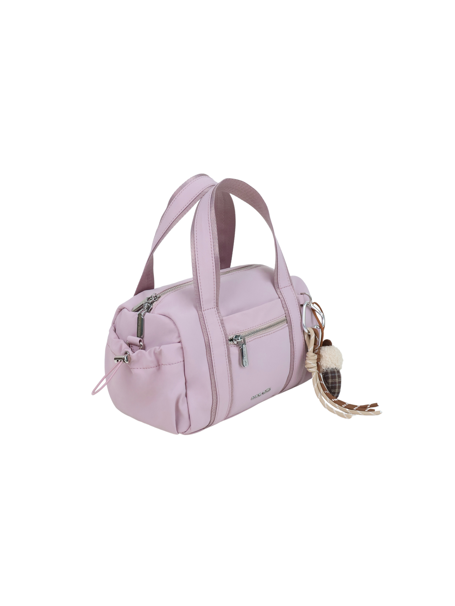 Stephy Nylon Boston Bag