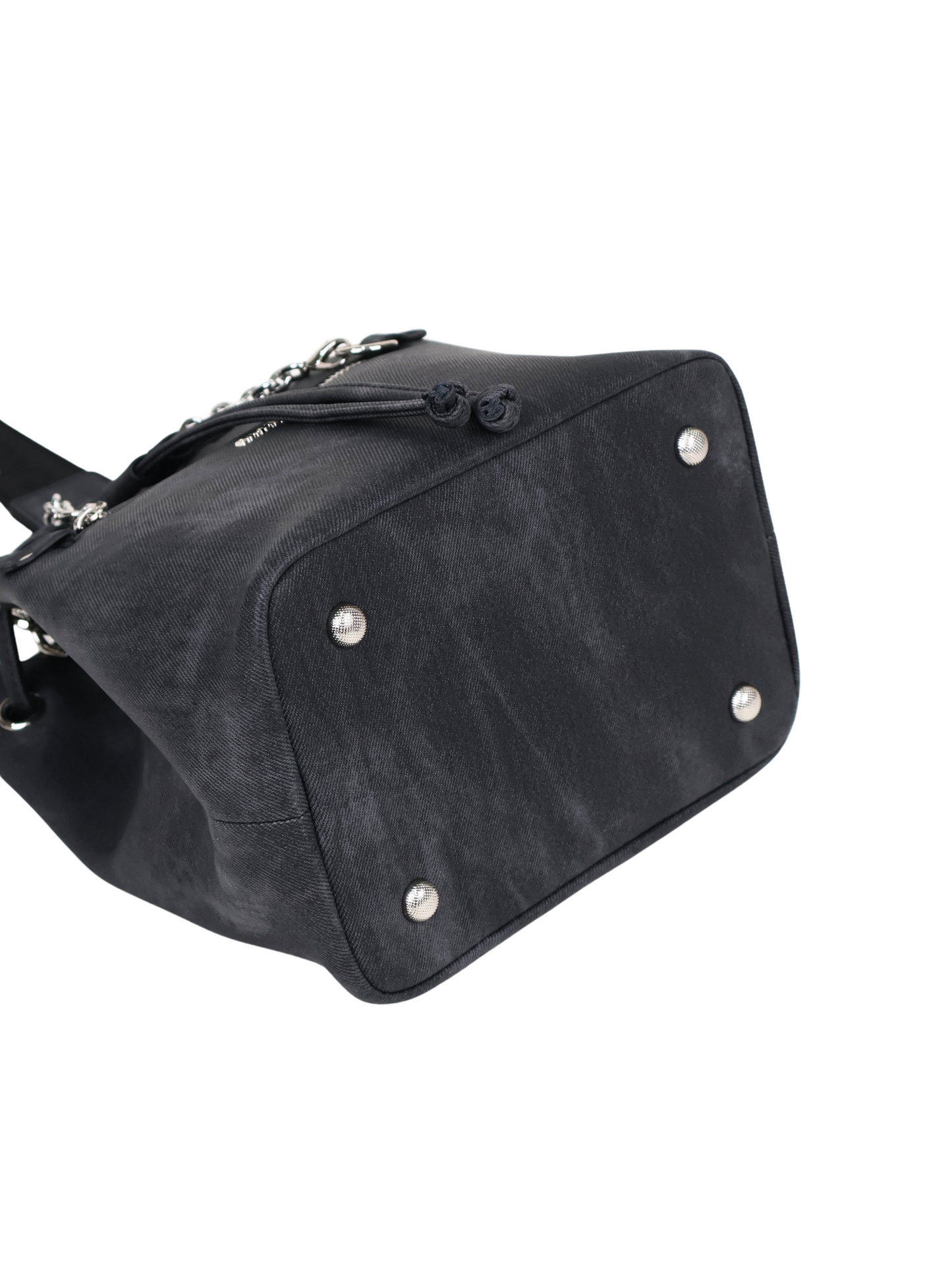 Ariel Denim Bucket Bag