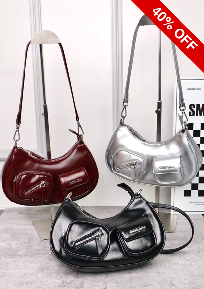 Elva Pocket Hobo Bag